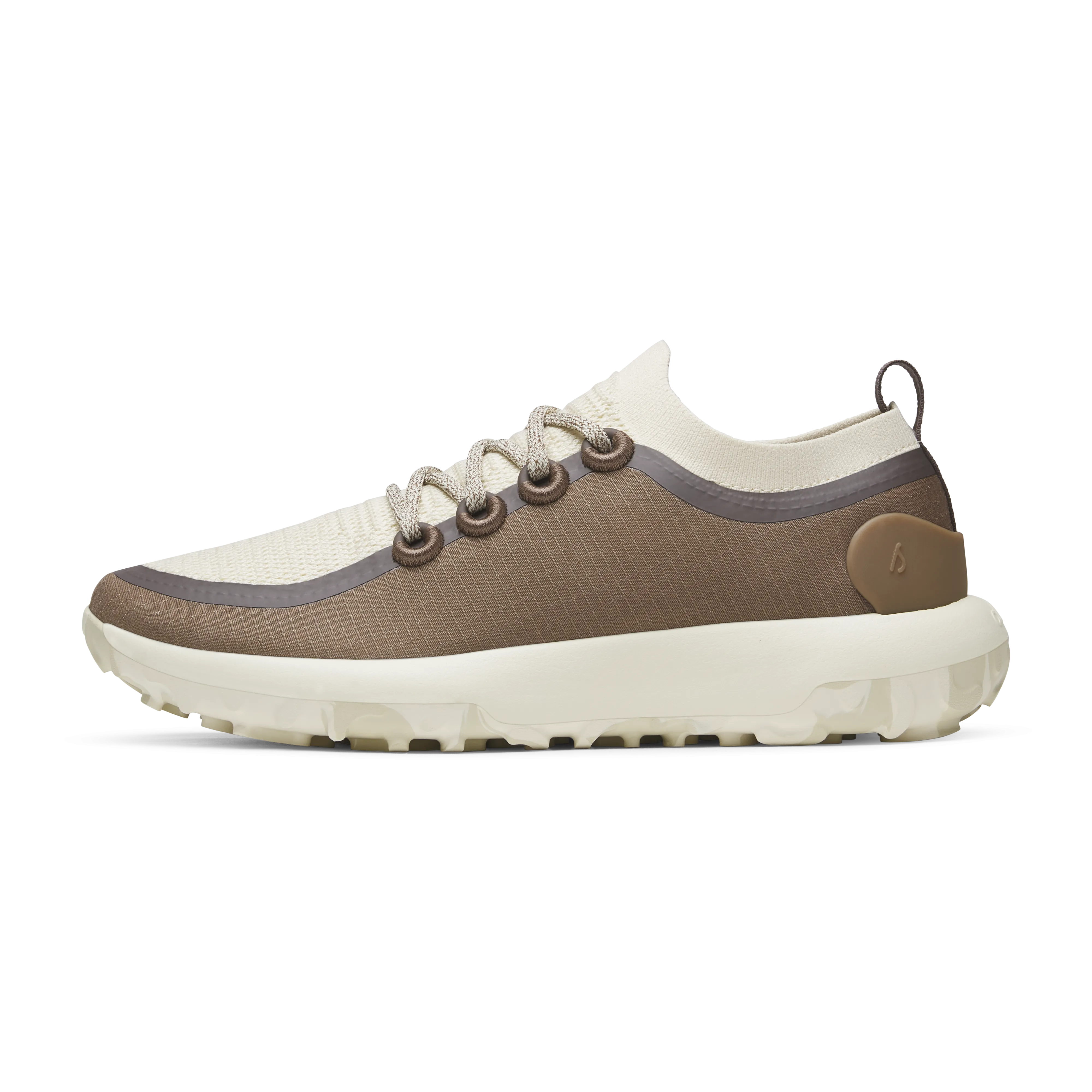 least formal Special Occasion Women's Trail Runner - Hazy Cocoa/Dark Cocoa (Stony Cream Sole)