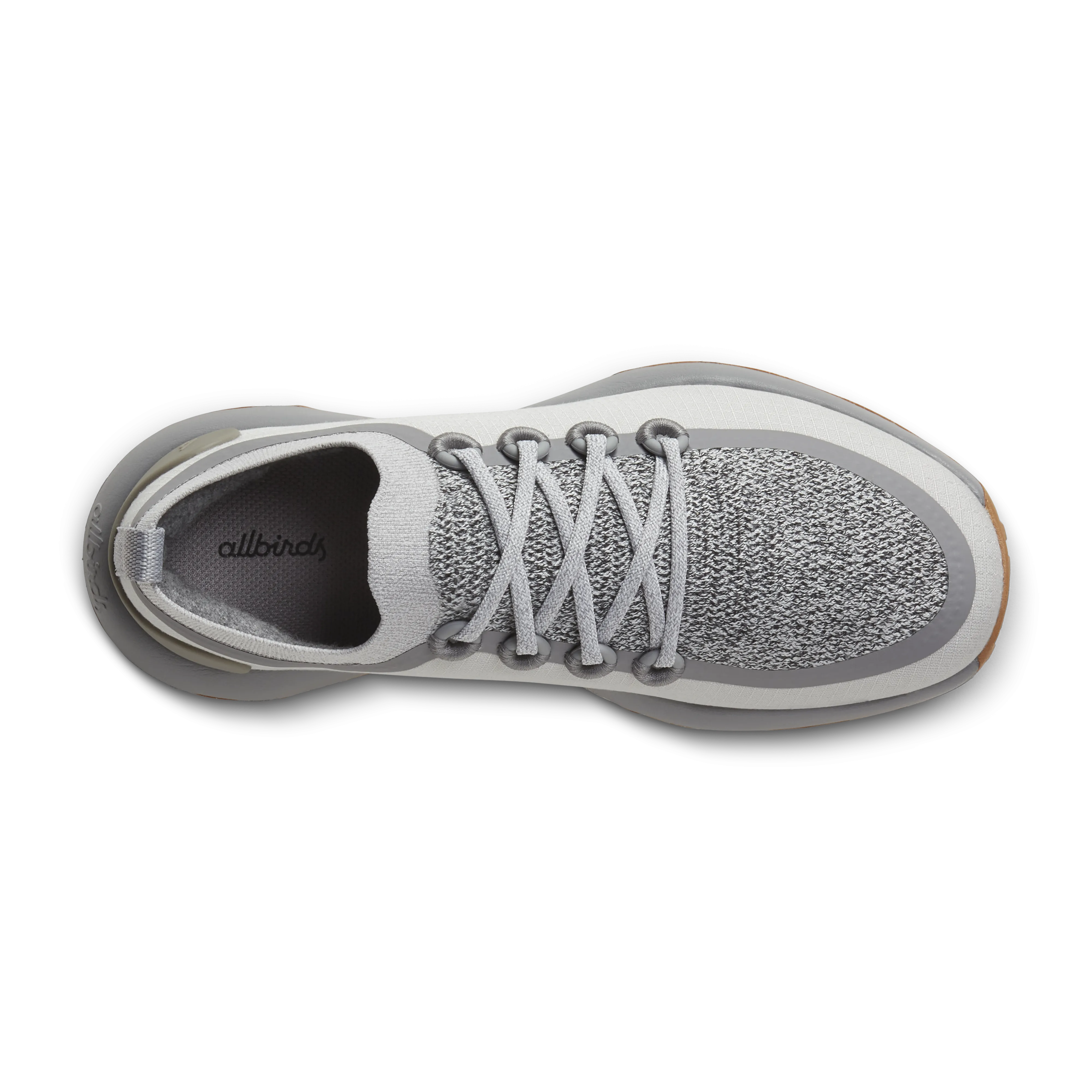 Women's Trail Runner - Medium Grey (Rugged Khaki Sole) Lace-up