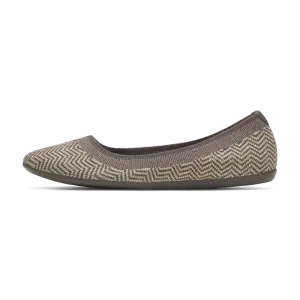 Relaxing Shoes Women's Tree Breezer - Knit - Light Khaki/Rustic Brown