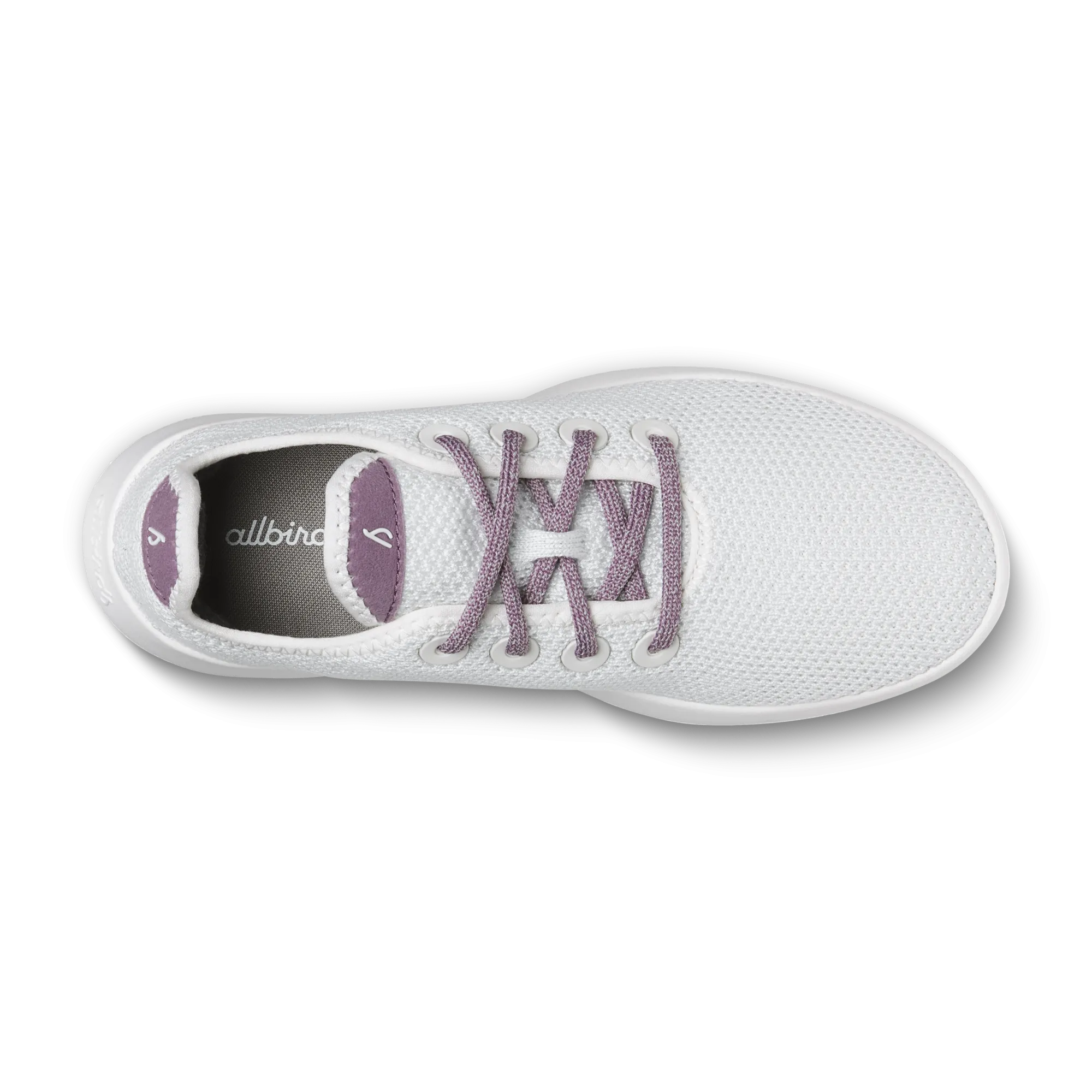Women's Tree Runner - Blizzard/Hanami Plum (Blizzard Sole) Reflective Safety Accents