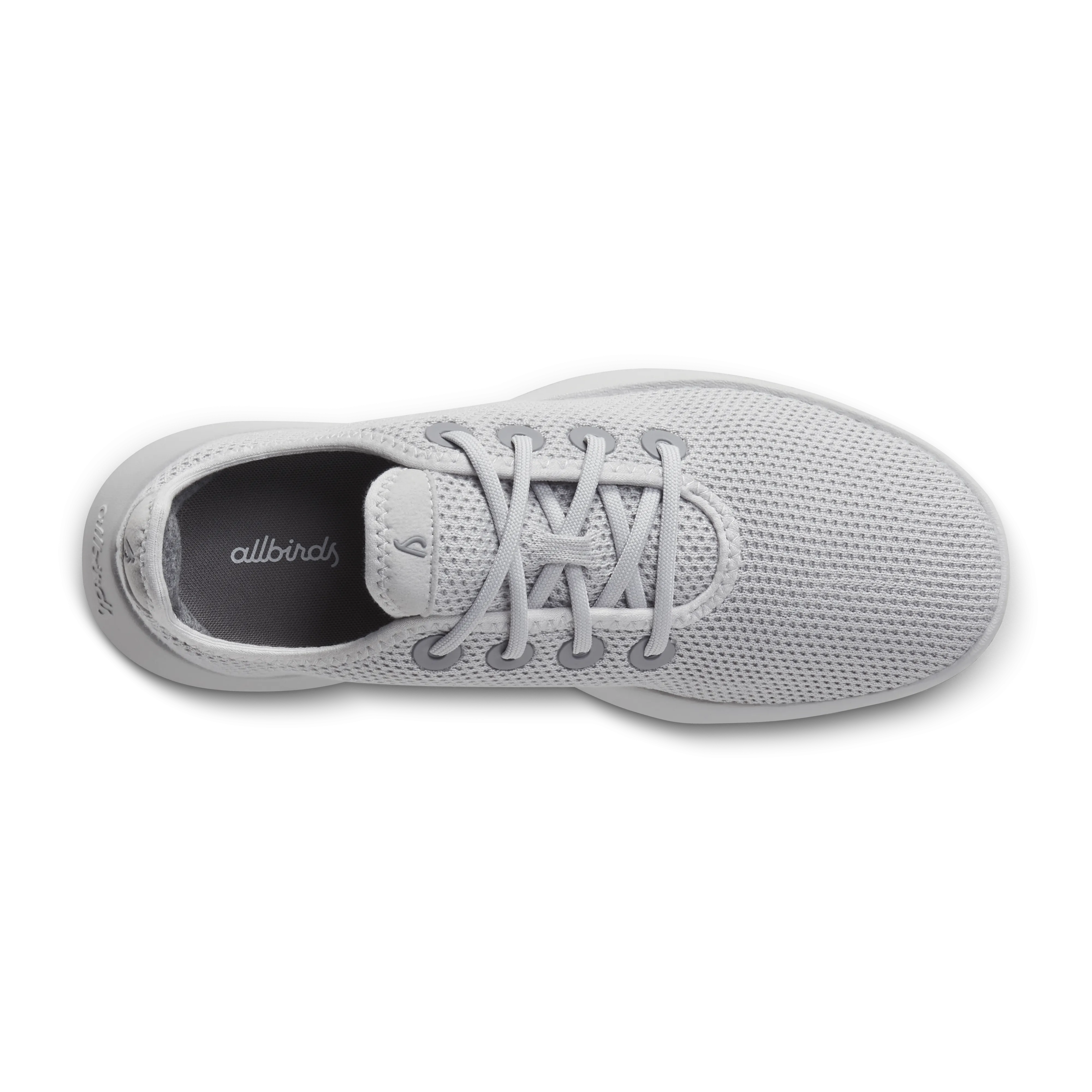 Women's Tree Runner - Light Grey (Light Grey Sole) Boosted style Functional shock absorption