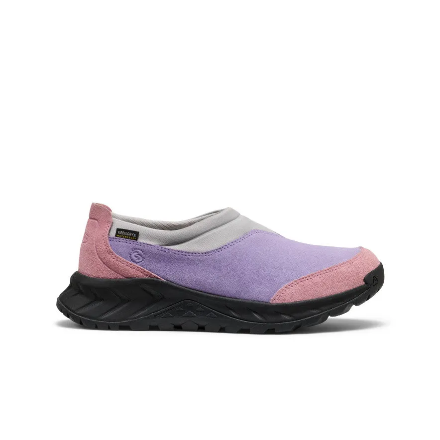 Women's TTS Moc Waterproof Sneaker  |  Aster Purple/Lilas Flexible Sole Chill Walk Shoes