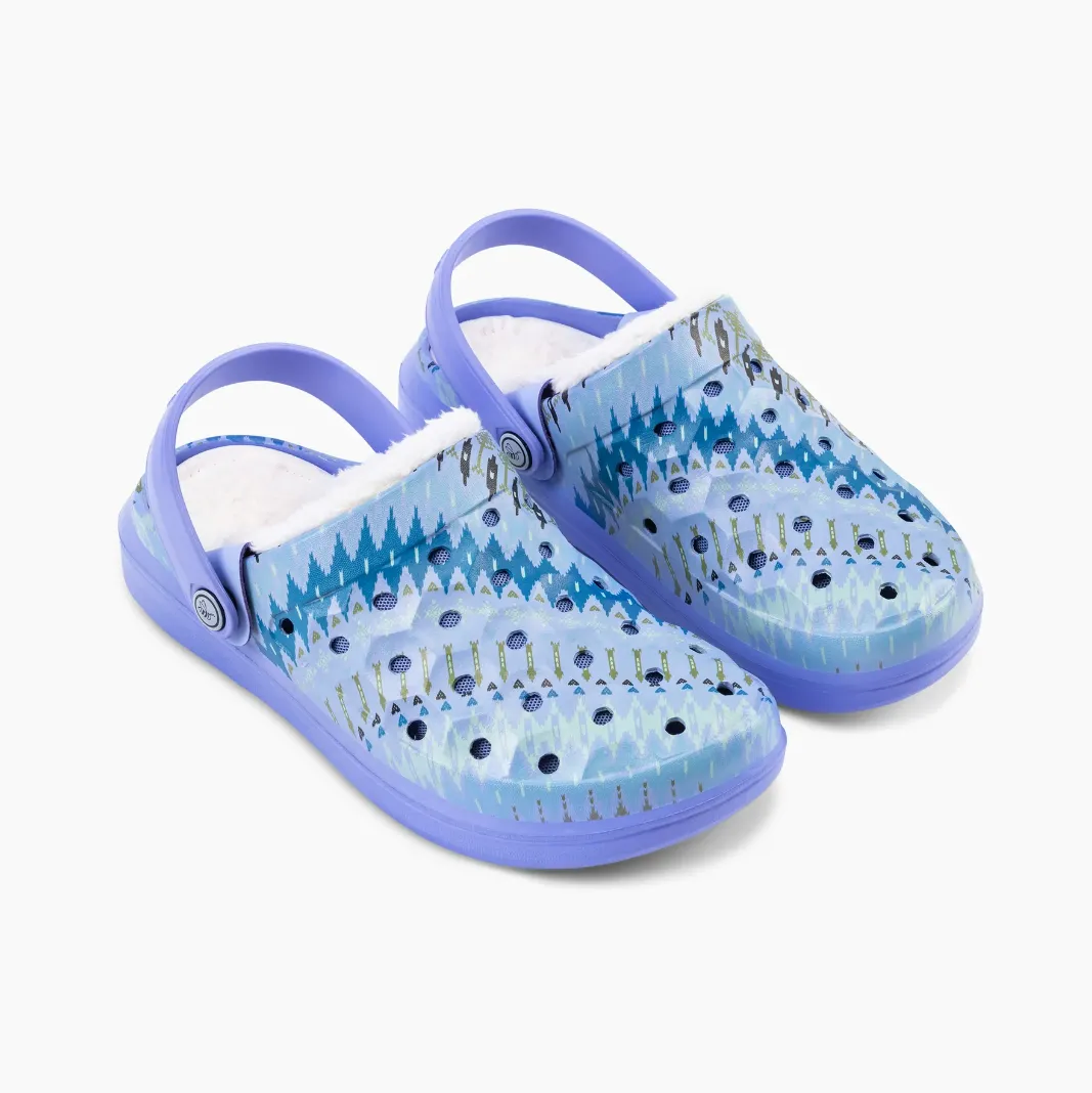 Gel Heel Support Women's Varsity Lined Clogs UAVCL