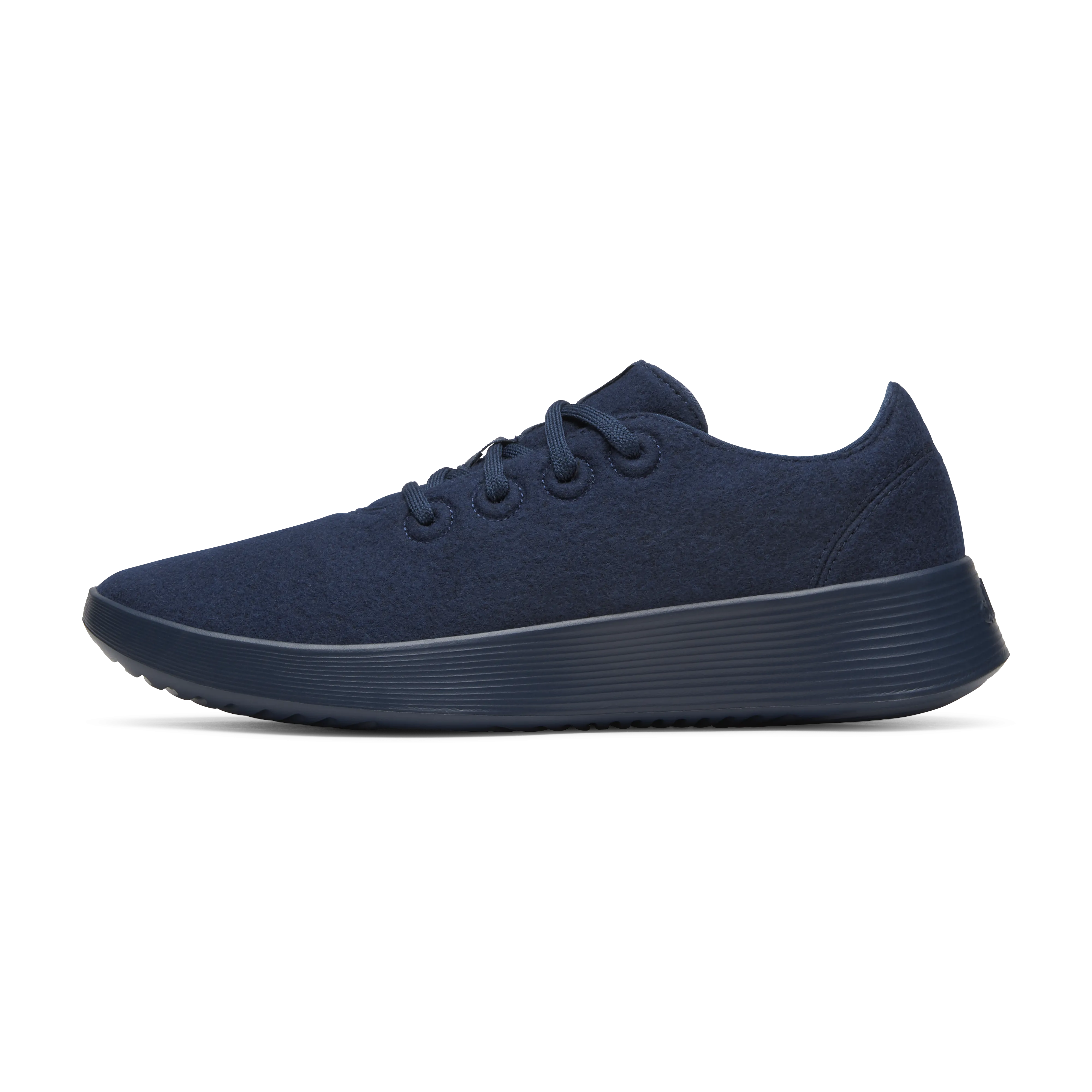 Casual arch Women's Wool Runner Go - Deep Navy (True Navy Sole)