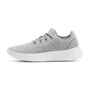Reinforced Arch Plate Pilates practitioners' flexibility Women's Wool Runner Go - Medium Grey (Blizzard Sole)