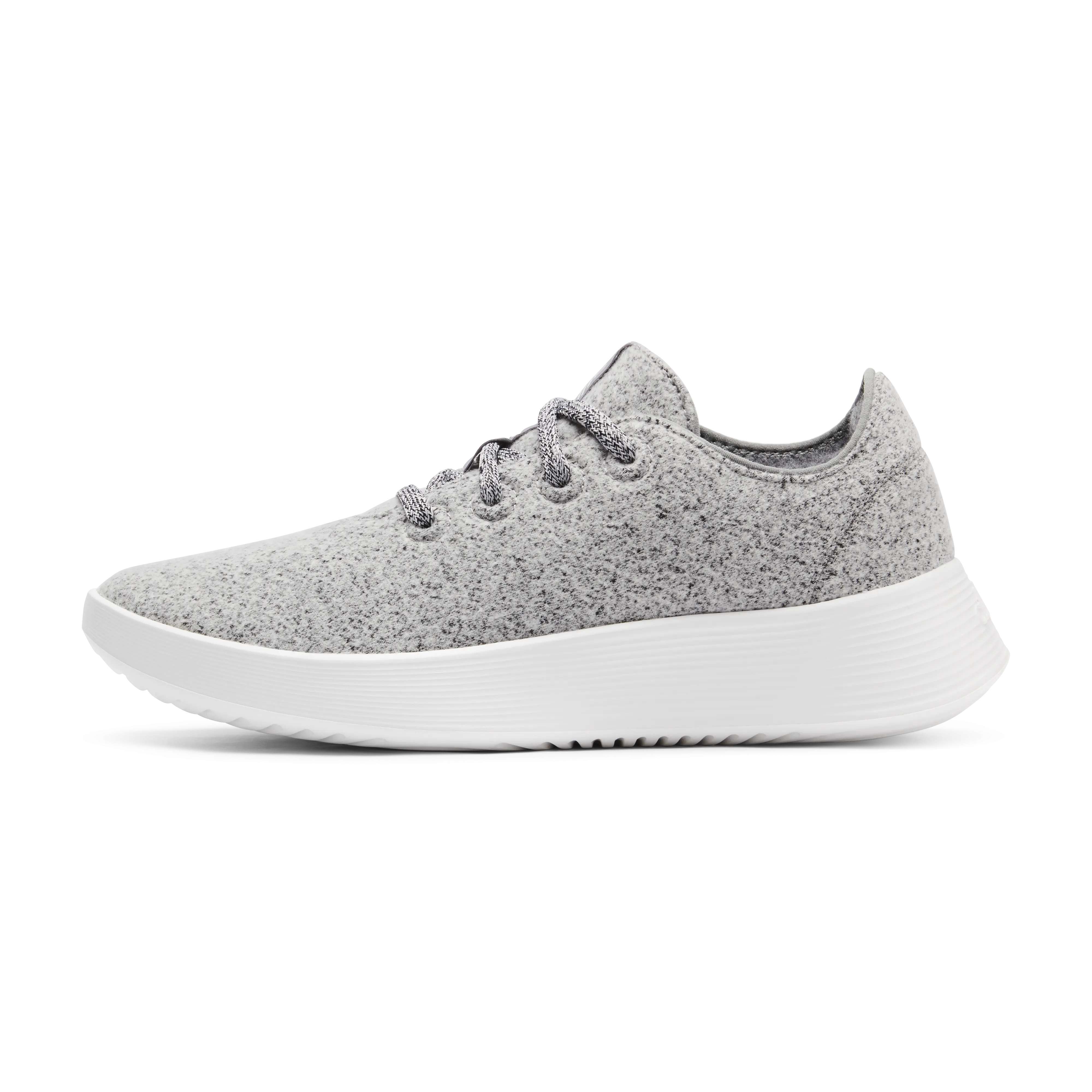 Reinforced Arch Plate Pilates practitioners' flexibility Women's Wool Runner Go - Medium Grey (Blizzard Sole)