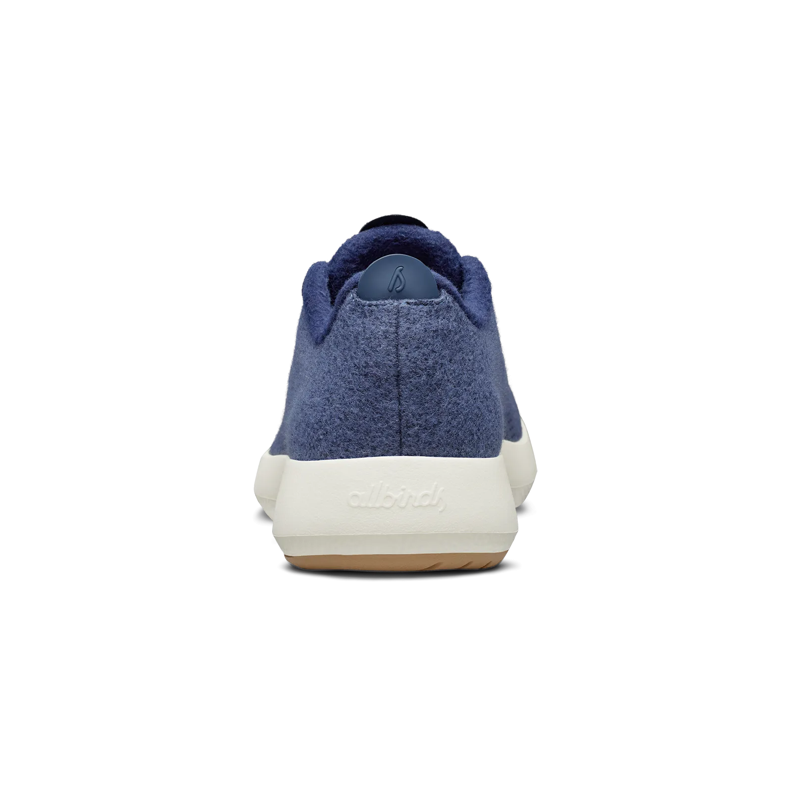 Women's Wool Runner Mizzle - Hazy Indigo (Natural White Sole) Padded cushioning Waterproof Lining