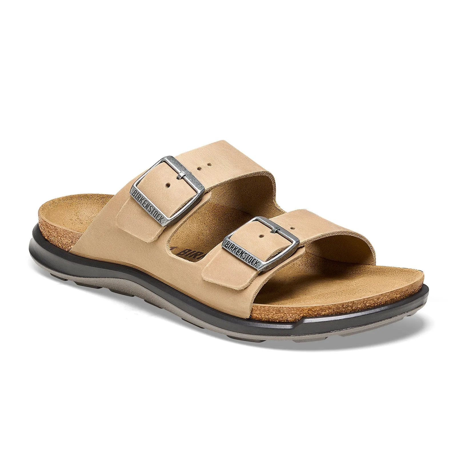 Fashion Essential Birkenstock Arizona Rugged Slide Sandal (Women) - Tobacco Oiled Leather