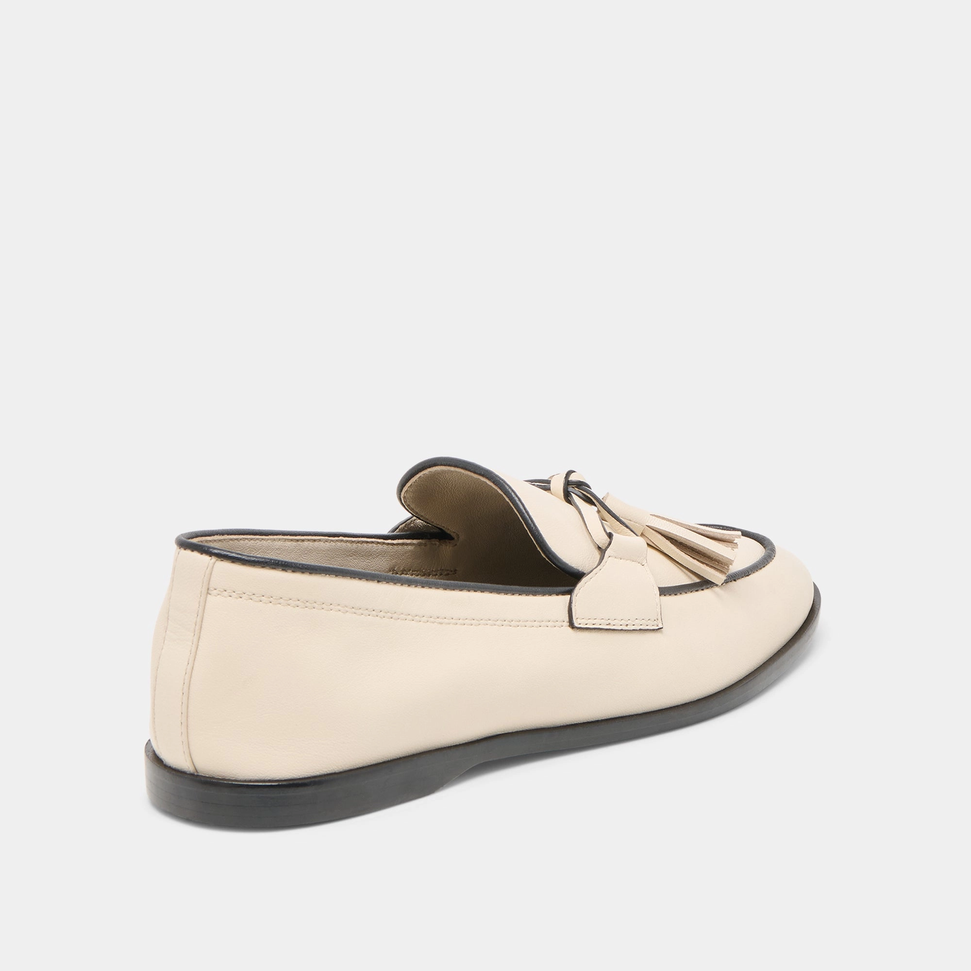 LOKLAN LOAFERS IVORY LEATHER Fall Footwear