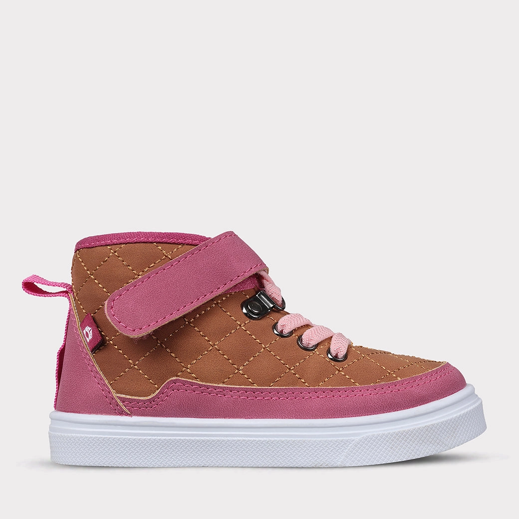 Lace   Up Closure Wrenley Girls Hook & Loop Boot