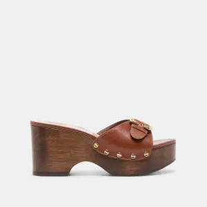 Walk Utility YALAH HEELS BROWN LEATHER