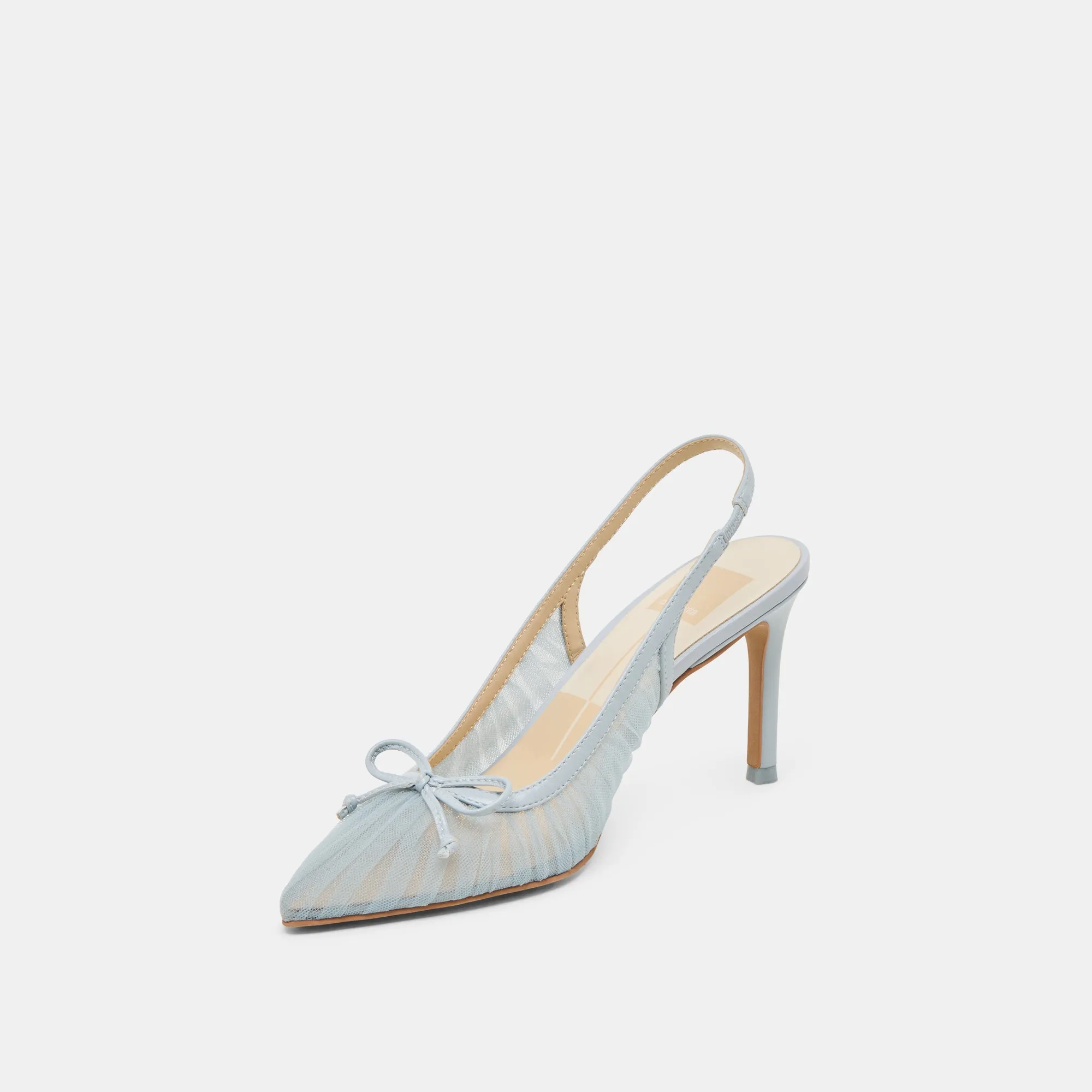 YELA HEELS LIGHT BLUE TULLE Impact Resistant Cushioning Seamless Fit