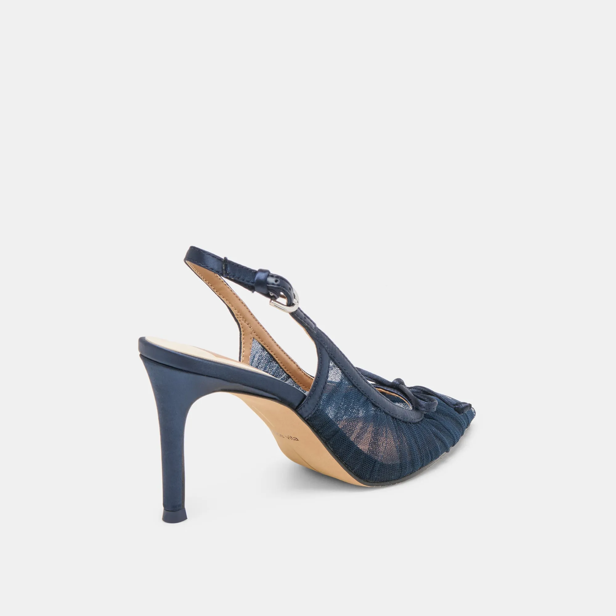 Padded materials Road Fit YELA HEELS NAVY TULLE