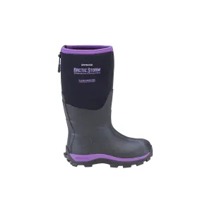 Youth Arctic Storm Purple Winter Boots ARS-KD-PP Fitted Traction Thermal Insulation Layer