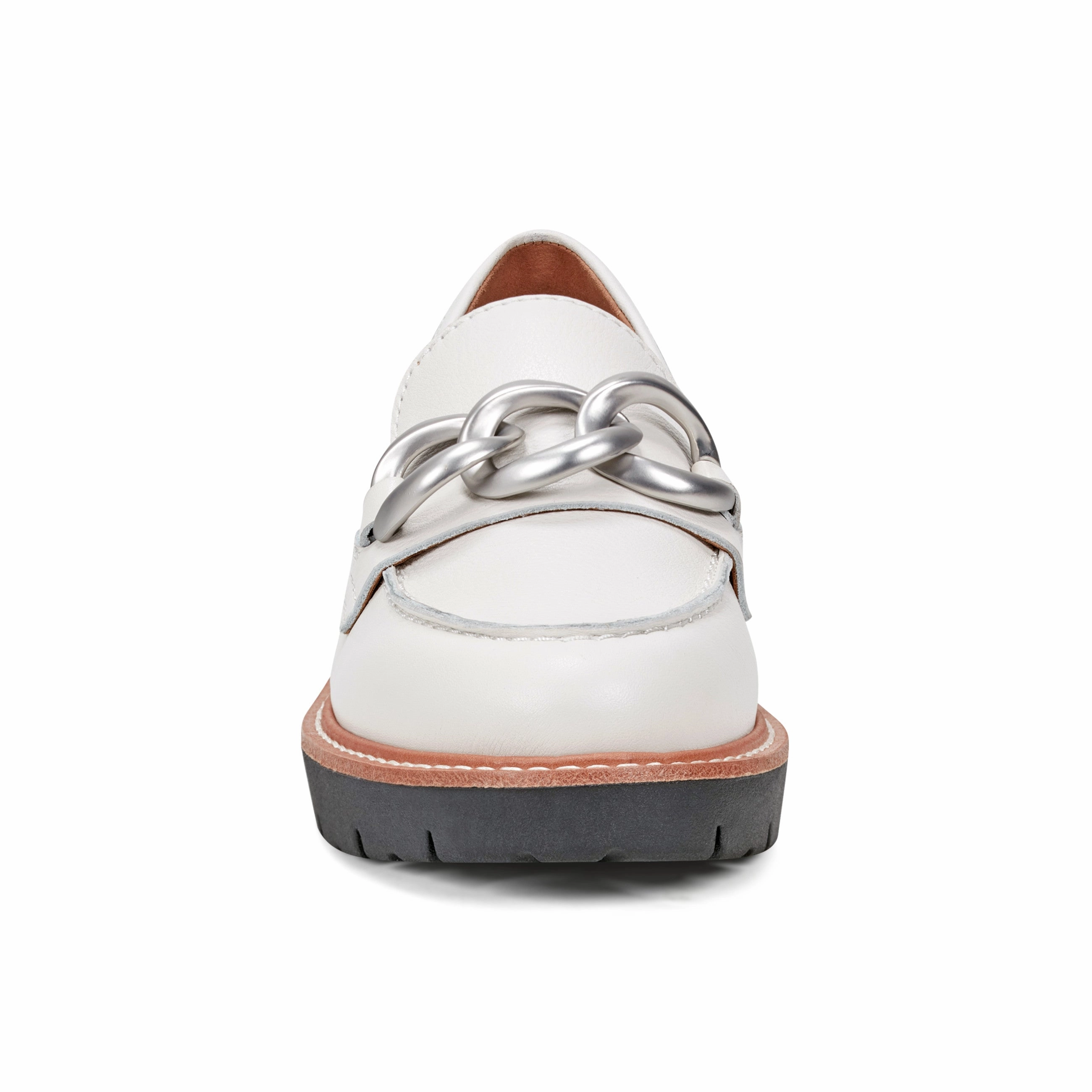 Wood Path Zalor Round Toe Lug Sole Casual Slip-on Loafers